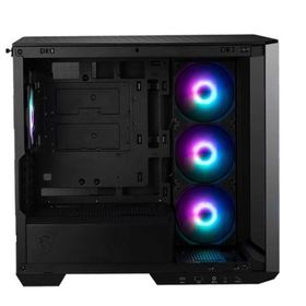 MSI Mag Pano M100R PZ Temperli Cam 3x120 mm 1x120 mm ARGB Fan MATX Panoramik Gaming Bilgisayar Kasası
