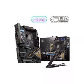 MSI Meg Z890 Ace Soket 1851 DDR5 9200 USB 20 Gbps 5xM.2 2xTB4 HDMI Display 10 GBIT LAN Wifi 7 ATX Anakart
