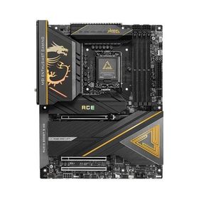 MSI Meg Z890 Ace Soket 1851 DDR5 9200 USB 20 Gbps 5xM.2 2xTB4 HDMI Display 10 GBIT LAN Wifi 7 ATX Anakart