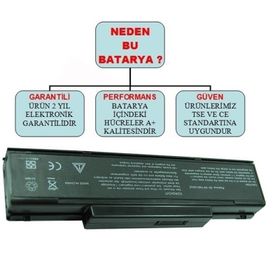MSI Megabook M662 Notebook Batarya