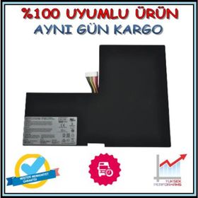 MSI MegaBook PR621 PX600 PX600Xi Batarya Pil