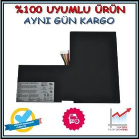 MSI MegaBook PR621 PX600 PX600Xi Batarya Pil