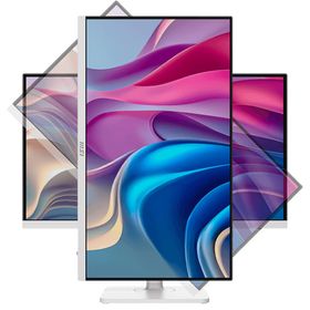 MSI Modern MD272UPHW Beyaz 27 inç 60Hz 1ms 4K Pivot IPS Monitör