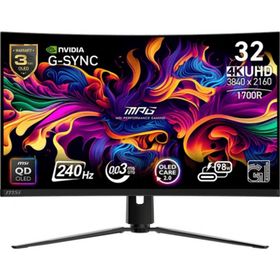 MSI MPG 321CURX QD-OLED 31.5 inç 240Hz 0.03ms 4K Oyuncu Monitörü