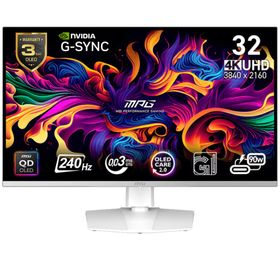 MSI MPG 321URXW QD-OLED Beyaz 31.5 inç 240Hz 0.03ms Oyuncu Monitörü