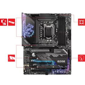 MSI MPG Z590 Gaming Edge Wifi Intel Z590 Soket 1200 DDR4 5333 Mhz Oc M.2 Atx Anakart