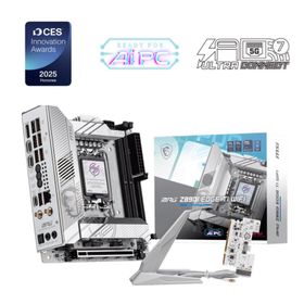MSI MPG Z890I EDGE TI WIFI 8600 MHz DDR5 Soket LGA1851 M.2 HDMI DP Thunderbolt Mini-ITX Anakart