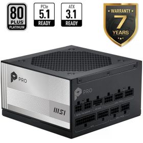 MSI PRO A1000PL PCIE5 Gen5.1 1000 W Power Supply
