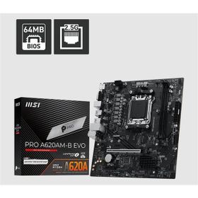 MSI Pro A620AM-B Evo DDR5 AMD AM5 Micro ATX Anakart