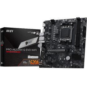 MSI Pro A620AM-G Evo WiFi AMD AM5 DDR5 Micro ATX Anakart