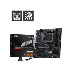 MSI Pro A620AM-G Evo WiFi AMD AM5 DDR5 Micro ATX Anakart