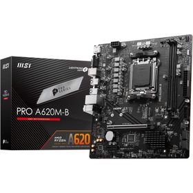 MSI Pro A620M-B DDR5 6800 Mhz OC M.2 VGA-HDMI PCIE 4.0 AM5 Matx Anakart