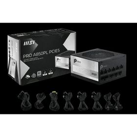 MSI PRO A850PL PCIE5 Gen5.1 850 W Power Supply