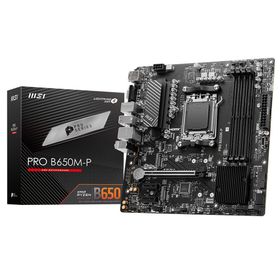 MSI PRO B650M-P 7200MHz (OC) DDR5 Soket AM5 M.2 HDMI DP VGA mATX Anakart