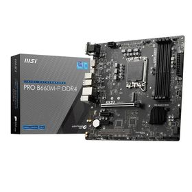 MSI Pro B660m P Ddr4 M2 Nvme Hdmi Dp Pcie 4.0 1700p Atx Anakart