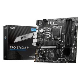 MSI Pro B760M-P 6800MHz (OC) DDR5 Soket 1700 M.2 DP HDMI mATX Anakart