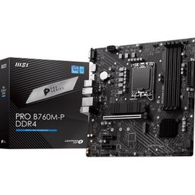 MSI Pro B760M-P D4 4800MHz OC DDR4 Soket 1700 M2 HDMI DP VGA mATX Anakart