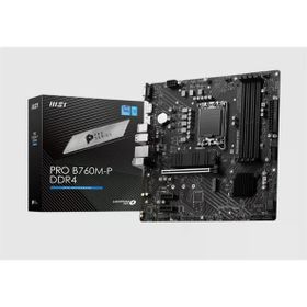 MSI Pro B760M-P Intel B760 LGA1700 DDR4 4800 Mhz OC VGA-HDMI-DP M.2 Matx Anakart