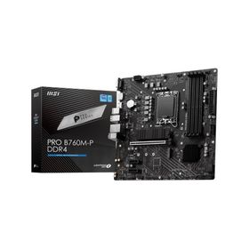 MSI Pro B760M-P Soket 1700 B760 DDR5 6800 Mhz Oc Pci E Gen4 Matx Anakart