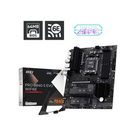 MSI Pro B840-S Evo WIFI6E AMD AM5 DDR5 ATX Anakart