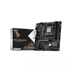 MSI Pro B840M-B DDR5 8000 Mhz OC M.2 VGA-HDMI PCIE 4.0 AM5 Matx Anakart