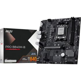MSI Pro B840M-B DDR5 8000 Mhz OC M.2 VGA-HDMI PCIE 4.0 AM5 Matx Anakart