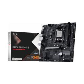 MSI Pro B840M-B DDR5 8000 Mhz OC M.2 VGA-HDMI PCIE 4.0 AM5 Matx Anakart