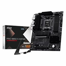 MSI Pro B850-S Wifi 6E DDR5 8200 Mhz OC M.2 HDMI-DP-USB-C PCIE 4.0 AM5 Atx Anakart