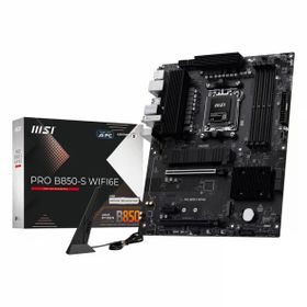 MSI Pro B850-S Wifi 6E DDR5 8200 Mhz OC M.2 HDMI-DP-USB-C PCIE 4.0 AM5 Atx Anakart