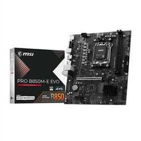 MSI Pro B850M-E EVO AMD AM5 DDR5 Micro ATX Anakart