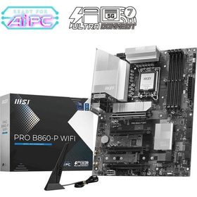 MSI PRO B860-P WIFI 8600 MHz DDR5 Soket LGA1851 M.2 HDMI DP Thunderbolt ATX Anakart