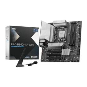 MSI PRO B860M-A WIFI 8600 MHz DDR5 Soket LGA1851 M.2 HDMI DP Thunderbolt mATX Anakart
