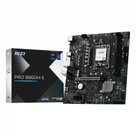 MSI Pro B860M-E Intel LGA1851 DDR5 Micro ATX Anakart
