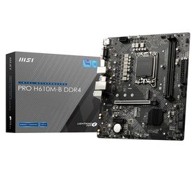 MSI PRO H610M-B DDR4 3200 mhz(OC) M.2 1700 p mATX Anakart