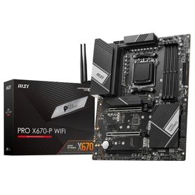MSI Pro X670-P Wifi Soket AM5 DDR5 HDMI DP RGB ATX Anakart