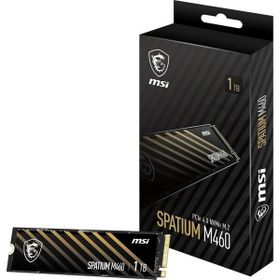 MSI Spatium M460 PCIe 4.0 NVMe M.2 1 TB R5000 W4500 SSD