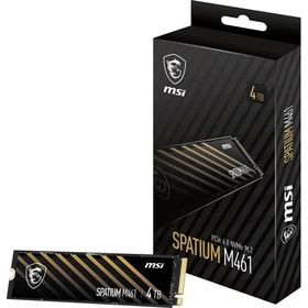 MSI Spatium M461 4TB PCIE 4.0 NVME M.2 5000MBS Okuma 4200MBS Yazma SSD