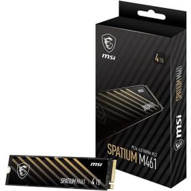 MSI Spatium M461 4TB PCIE 4.0 NVME M.2 5000MBS Okuma 4200MBS Yazma SSD