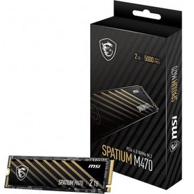 MSI Spatium M470 1 Tb Pcie 4.0 Nvme M.2 SSD
