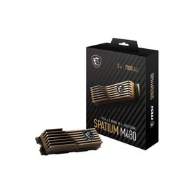 MSI Spatium M480 Pro 1 TB 7400/6000 MB/s M.2 2280 PCIe 4.0 NVMe SSD
