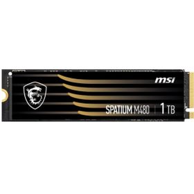 MSI Spatium M480 Pro 1 TB 7400/6000 MB/s M.2 2280 PCIe 4.0 NVMe SSD