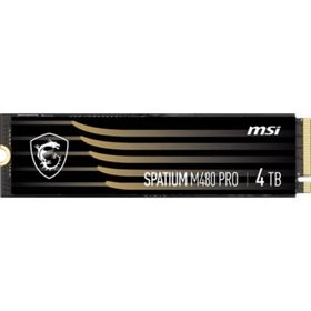 MSI Spatium M480 Pro 4 TB PCIe 4.0 M.2 NVMe 7400/7000 MB SSD