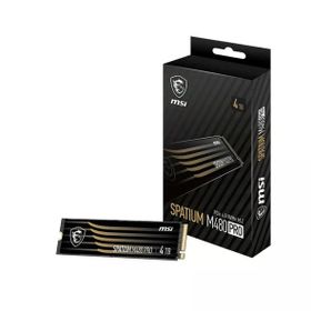 MSI Spatium M480 Pro 4 TB PCIe 4.0 M.2 NVMe 7400/7000 MB SSD