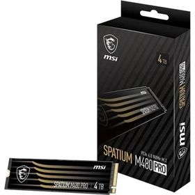 MSI Spatium M480 Pro 4 TB PCIe 4.0 M.2 NVMe 7400/7000 MB SSD