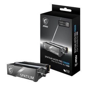 MSI Spatium M570 Pro 2 TB PCIe 5.0 NVMe M.2 Frozr SSD