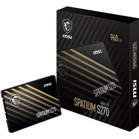 MSI Spatium S270 960 GB 500/450 2.5 inç SATA3 SSD