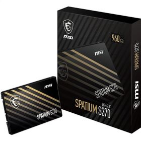 MSI Spatium S270 960 GB 500/450 2.5 inç SATA3 SSD