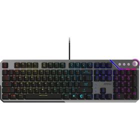 MSI Strike 600 Kailh Midnight Pro Silent Tactile Switch RGB Hotswap Mekanik Gaming Klavye