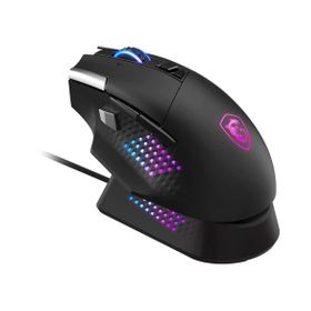 MSI Versa Pro Wireless + Dock Pro RGB Optik Şarjlı Kablolu/Kablosuz Gaming Mouse