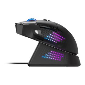 MSI Versa Pro Wireless + Dock Pro RGB Optik Şarjlı Kablolu/Kablosuz Gaming Mouse